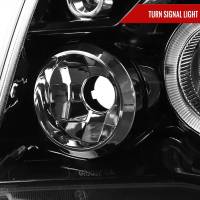 Spec'D Tuning Products - Spec-D 2005-2011 Toyota Tacoma Dual Halo Projector Headlights (Jet Black Housing/Clear Lens) - Image 4