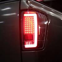 Spec'D Tuning Products - Spec-D 2004-2015 Nissan Titan LED Tail Lights with Red LED Tube (Matte Black Housing/Clear Lens) - Image 8