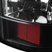 Spec'D Tuning Products - Spec-D 1999-2002 Chevrolet Silverado/ 1999-2006 GMC Sierra V2 LED Tail Lights (Matte Black Housing/Clear Lens) - Image 3