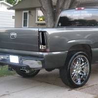 Spec'D Tuning Products - Spec-D 1999-2002 Chevrolet Silverado/ 1999-2006 GMC Sierra V2 LED Tail Lights (Matte Black Housing/Clear Lens) - Image 8