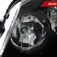 Spec'D Tuning Products - Spec-D 2005-2007 Honda Odyssey Factory Style Crystal Headlights w/ 9006 Bulbs (Matte Black Housing/Clear Lens) - Image 2