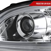 Spec'D Tuning Products - Spec-D 2010-2011 Kia Soul Projector Headlights w/ LED Light Bar & LED Turn Signal Lights (Chrome Housing/Clear Lens) - Image 1