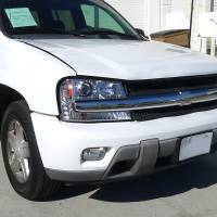 Spec'D Tuning Products - Spec-D 2002-2009 Chevrolet Trailblazer Projector Headlights w/ LED Light Strip (Chrome Housing/Clear Lens) - Image 7