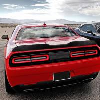Spec'D Tuning Products - Spec-D 2008-2017 Dodge Challenger Black Primer ABS Demon Style Rear Spoiler - Image 8