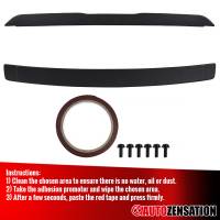 Spec'D Tuning Products - Spec-D 2008-2017 Dodge Challenger Black Primer ABS Hellcat Style Rear Spoiler - Image 7