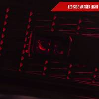 Spec'D Tuning Products - Spec-D 1998-2005 Mercedes Benz W163 M Class LED Tail Lights (Chrome Housing/Red Smoke Lens) - Image 4