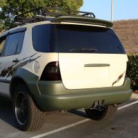 Spec'D Tuning Products - Spec-D 1998-2005 Mercedes Benz W163 M Class LED Tail Lights (Chrome Housing/Red Smoke Lens) - Image 7