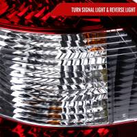 Spec'D Tuning Products - Spec-D 1998-2005 Mercedes Benz W163 M Class LED Tail Lights (Chrome Housing/Red Clear Lens) - Image 3