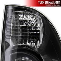 Spec'D Tuning Products - Spec-D 2005-2015 Toyota Tacoma LED Tail Lights (Matte Black Housing/Clear Lens) - Image 2