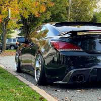 Spec'D Tuning Products - Spec-D 2010-2016 Hyundai Genesis Coupe White Bar Sequential LED Tail Lights (Chrome Housing/Red Lens) - Image 7
