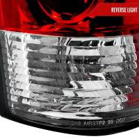 Spec'D Tuning Products - Spec-D 1999-2002 Chevrolet Silverado/ 1999-2006 GMC Sierra Tail Lights - APC (Chrome Housing/Red Lens) - Image 3