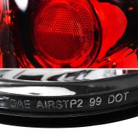 Spec'D Tuning Products - Spec-D 1999-2002 Chevrolet Silverado/ 1999-2006 GMC Sierra Tail Lights - APC (Chrome Housing/Red Lens) - Image 4