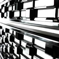 Spec'D Tuning Products - Spec-D 2016-2018 GMC Sierra 1500 Jet Black ABS Denali Style Grille - Image 3