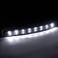 Spec'D Tuning Products - Spec-D Universal 4W 8 LED 6000K Daytime Running Lights (Matte Black Housing/Clear Lens) - Image 5