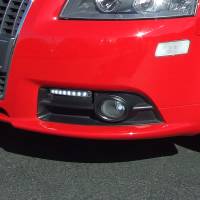 Spec'D Tuning Products - Spec-D Universal 4W 8 LED 6000K Daytime Running Lights (Matte Black Housing/Clear Lens) - Image 8