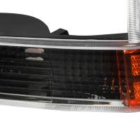 Spec'D Tuning Products - Spec-D 1999-2004 Ford F-250/F-350/F-450/F-550/Excursion Corner Lights (Matte Black Housing/Clear Lens) - Image 1