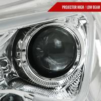 Spec'D Tuning Products - Spec-D 2012-2017 Scion FRS/ Toyota 86 Projector Headlights w/ LED Strip & Turn Signal Lights (Chrome Housing/Clear Lens) - Image 1