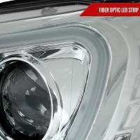 Spec'D Tuning Products - Spec-D 2012-2017 Scion FRS/ Toyota 86 Projector Headlights w/ LED Strip & Turn Signal Lights (Chrome Housing/Clear Lens) - Image 2
