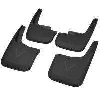 Spec'D Tuning Products - Spec-D 2015-2018 Ford F-150 Black ABS Front & Rear Mud Flap Splash Guards (Models with OEM Wheel Lip Moldings) - Image 2
