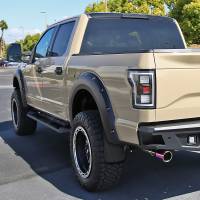 Spec'D Tuning Products - Spec-D 2015-2018 Ford F-150 Black ABS Front & Rear Mud Flap Splash Guards (Models with OEM Wheel Lip Moldings) - Image 7