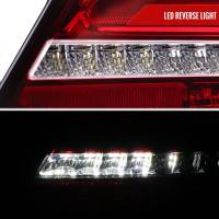 Spec'D Tuning Products - Spec-D 2001-2004 Mercedes Benz W203 C-Class Sequential Turn Signal LED Tail Lights (Chrome Housing/Red Lens) - Image 4