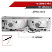 Spec'D Tuning Products - Spec-D 1988-1998 Chevrolet/GMC C10 C/K LED Strip Bumper Corner Signal Lights (Chrome Housing/Smoke Lens) - Image 5