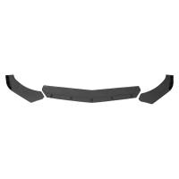 Spec'D Tuning Products - Spec-D Universal Glossy Black Polypropylene 3PC Front Bumper Lip Set - Image 6