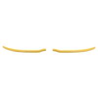 Spec'D Tuning Products - Spec-D 2015-2019 Dodge Charger SRT Glossy Yellow ABS 2PC Front Bumper Lip Splitters - Image 4
