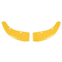 Spec'D Tuning Products - Spec-D 2015-2019 Dodge Charger SRT Glossy Yellow ABS 2PC Front Bumper Lip Splitters - Image 6