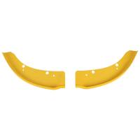 Spec'D Tuning Products - Spec-D 2015-2019 Dodge Charger SRT Glossy Yellow ABS 2PC Front Bumper Lip Splitters - Image 7