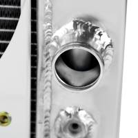 Spec'D Tuning Products - Spec-D 1982-2002 Chevrolet S10/Blazer/Corvette 3 Row Radiator with Dual Fan Shroud Design - Image 3