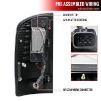 Spec'D Tuning Products - Spec-D 2002-2006 Dodge RAM V2 LED Tail Lights (Chrome Housing/Clear Lens) - Image 6