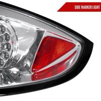 Spec'D Tuning Products - Spec-D 2006-2011 Mitsubishi Eclipse LED Tail Lights (Chrome Housing/Clear Lens) - Image 4