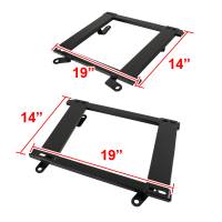 Spec'D Tuning Products - Spec-D 1993-2002 Chevrolet Camaro Pontiac Firebird Tensile Steel Racing Seat Mounting Brackets - 2PCS - Image 1