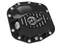 aFe Power (Advanced FLOW Engineering) - aFe Pro Series Front Differential Cover Black 2018+ Jeep Wrangler (JL) V6 3.6L (Dana M186) - Image 2