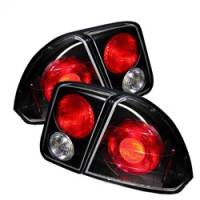 Spyder Auto - Spyder Honda Civic 01-05 4Dr Euro Style Tail Lights Black ALT-YD-HC01-4D-BK - Image 1