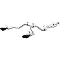 MagnaFlow Exhaust Products - MagnaFlow 2021 Chevrolet Tahoe V8 5.3L Street Series Cat-Back Exhaust - Black Chrome Tips - Image 1