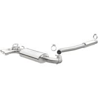 MagnaFlow Cat-Back SS 2.5/3in Dual Straight DS Rear Ext 3in Tip 12-15 BMW 328i /428i 2.0L Coupe Sedan