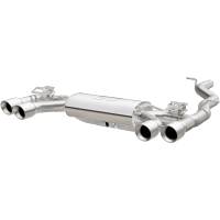 MagnaFlow Exhaust Products - MagnaFlow Sys Cat-Back 2015-2017 Volkswagen Golf R 3in Polished SS Quad Tip Split Rear Exit - Image 1