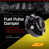 AEM Electronics - AEM AN6 ORB 40-70psi Fuel Pulse Damper - Image 2