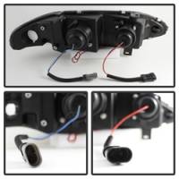 Spyder Auto - Spyder Mitsubishi Eclipse 97-99 Projector Headlights LED Halo Black High H1 Low H1 PRO-YD-ME97-HL-BK - Image 2