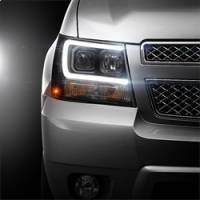 Spyder Auto - Spyder 07-14 Chevy Suburban/1500/2500/Tahoe V2 Projector Headlights Blk PRO-YD-CSUB07V2-DRL-BK - Image 2