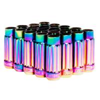 BLOX Racing 12-Sided P17 Tuner Lug Nuts 12x1.25 - NEO Chrome Steel - Set of 20