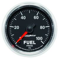 Innovate Motorsports - Innovate Motorsports MTX Analog Fuel Pressure 0-100psi Gauge Kit - Black Dial - Image 1