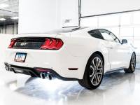 AWE Tuning - AWE 2018+ Ford Mustang GT (S550) Cat-back Exhaust - Touring Edition (Quad Chrome Silver Tips) - Image 4