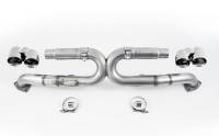 AWE 991 Carrera Performance Exhaust - Chrome Silver Tips