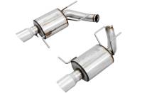 AWE S197 Mustang GT Axle-back Exhaust - Touring Edition (Chrome Silver Tips)