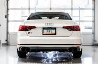 AWE Tuning - AWE Audi B9 S4 SwitchPath Exhaust - Non-Resonated (Black 102mm Tips) - Image 3