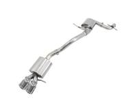 AWE Mk6 GLI 2.0T - Mk6 Jetta 1.8T Touring Edition Exhaust - Polished Silver Tips