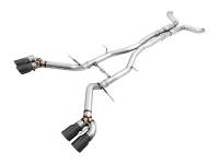 AWE 16-19 Chevy Camaro SS Resonated Cat-Back Exhaust -Track Edition (Quad Diamond Black Tips)